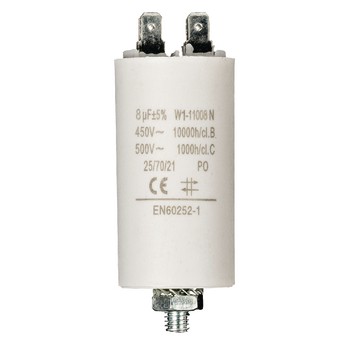 Capacitor 450V + Earth Original Teilenummer 8.0uf / 450 v + earth